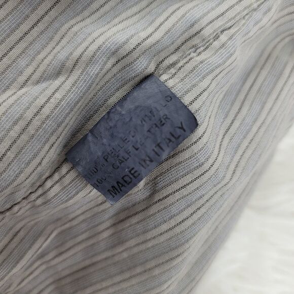 Zadig and Voltaire slouchy leather cargo bag - Picture 11 of 13